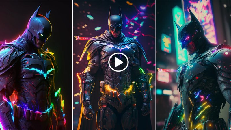 Batman Rainbow – Amazing Art