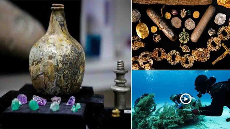 For the first time in 350 years, a treasure was discovered at the bottom of the ocean: A ship laden with gold and silver