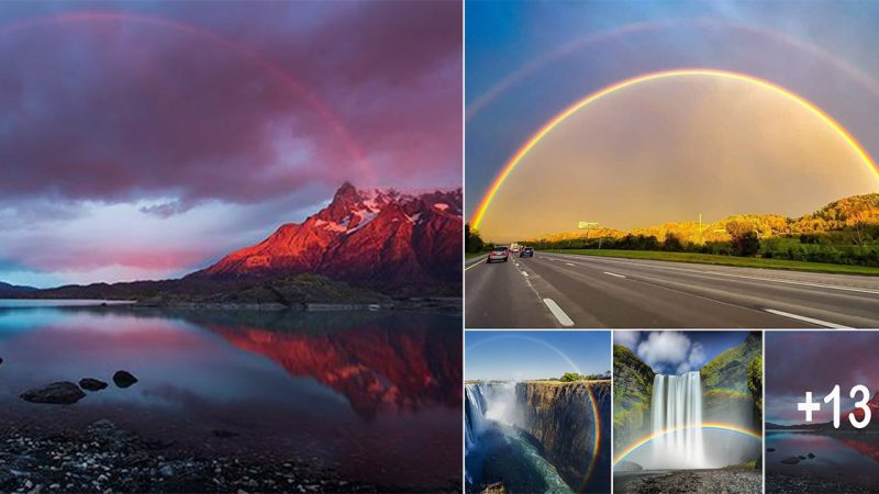 some of the most beautiful and magnificent rainbows in the world