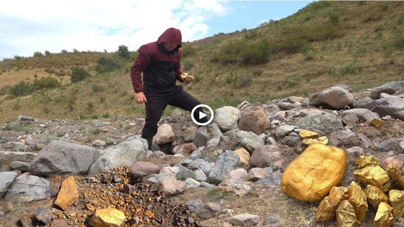 Searching for Treasure from Massive Gold Nuggets Worth Millions