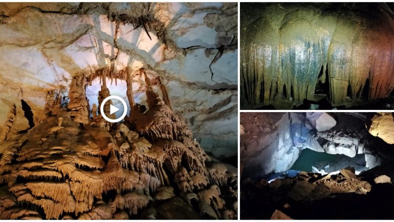 Human habitation can be traced back 8,000 years in the cave.