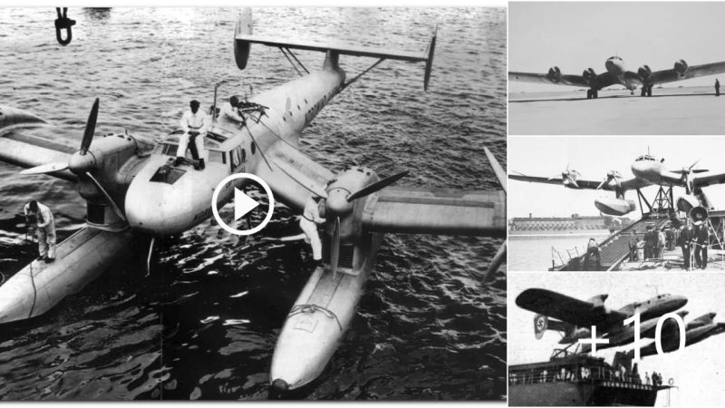 Blohm & Voss Ha 139 – The Largest Float Plane of its Time