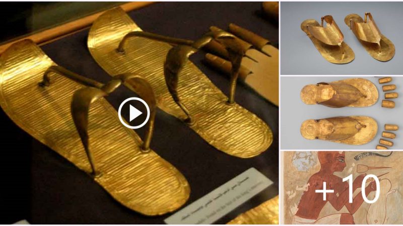 Unveiling the mуѕterіeѕ of the Golden Sandals of Ancient Egypt: A Symbol of рower, Protection, and Divinity