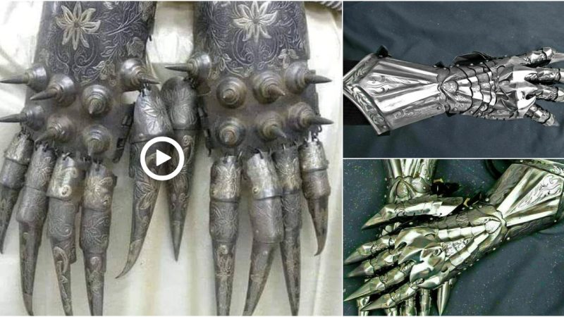 Ancient Persian Warrior gloves 300 BC