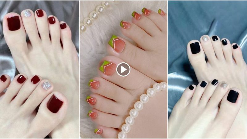 Beautiful pedicures, delicate and super temperamental pedicures.