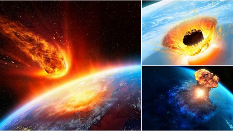 The meteorite that wiped out the dinosaurs once created a tsunami 4.5km high.