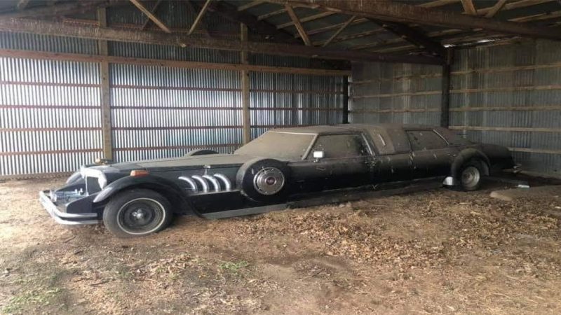 Abandoned 1975 Cadillac Eldorado Fleetwood Custom Limousine: A Forgotten Treasure