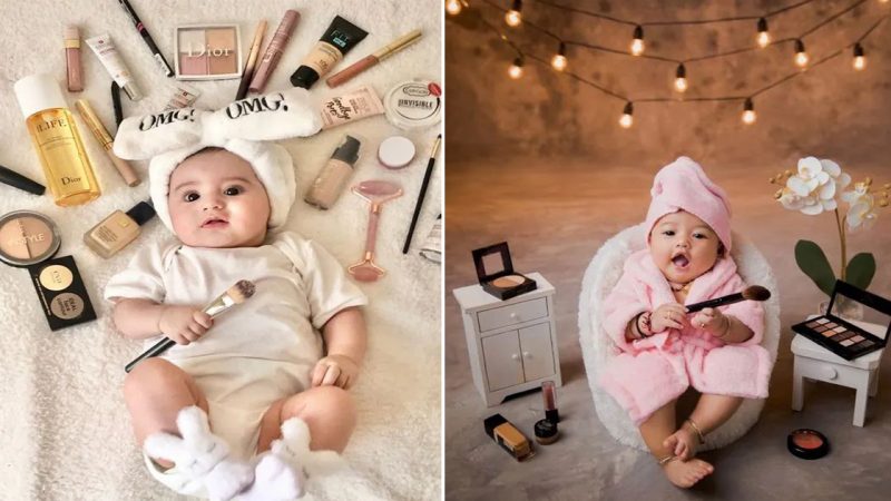 Captivating Moments with a Baby Makeup Artist: Creative Photoshoot Ideas for Infants