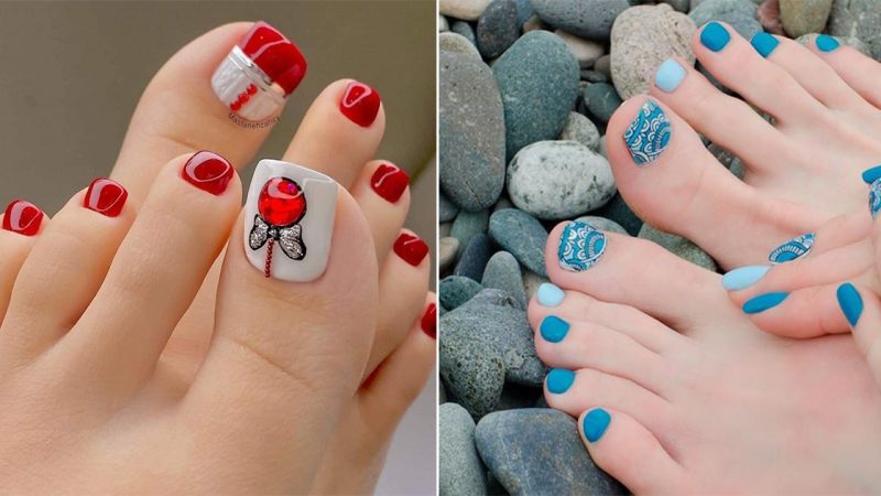 “Easy Nail Designs for Beautiful Feet”