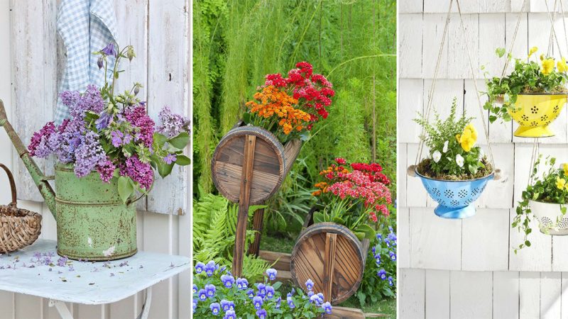 Transform Your Garden into a Paradise: Recycle and Create for a Unique and Relaxing Decorative Space