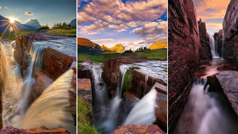 Triple Falls: A Spectacular Sight in Glacier National Park