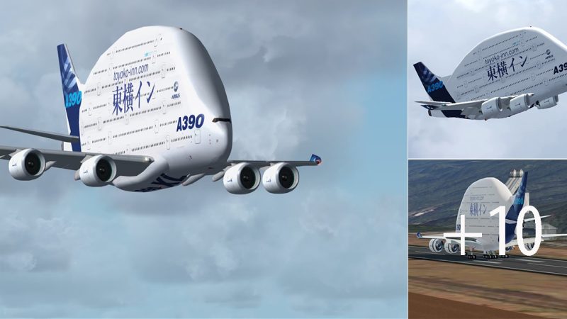 Introducing the Airbus A390: The Future of Air Travel