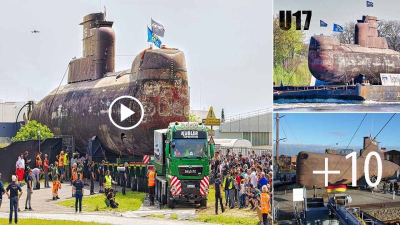 U-Boat U17: Unleashing the Astonishing Heavy Haulage Stunt in a Captivating Street Exhibition (Video)