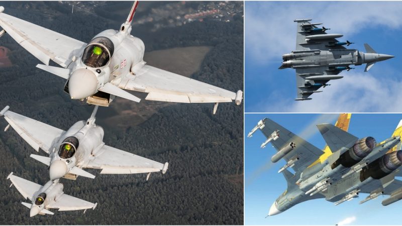 The Zenith of Contemporary Fighter Aircraft: Eurofighter Typhoon’s Dominance in Non-Stealth Operations