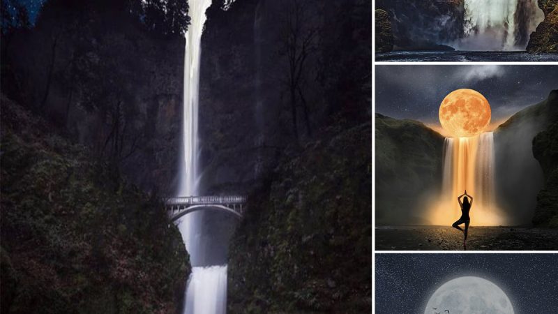 Moon Cascades: Unveiling the Majestic Wonderland of Nature’s Grace