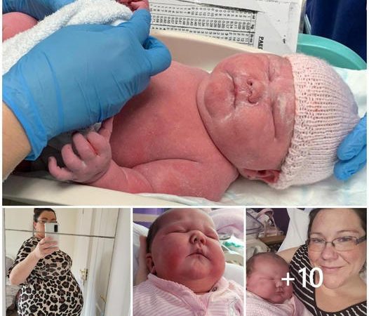 Incredible Birth Journey: Mother Gives Birth to 11-Pound Baby Who Instantly Exceeds Newborn Clothing Size (VIDEO)