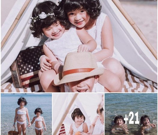 A Decade of Love: Three Lovely Sisters and Their Beachside Adventure