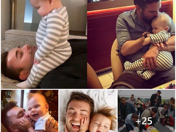 Heartwarming Moments of Love and Laughter: The Joyful Bond Between Dad and Baby