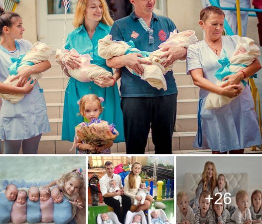 A Brave Single Mother Raising Quintuplets Alone