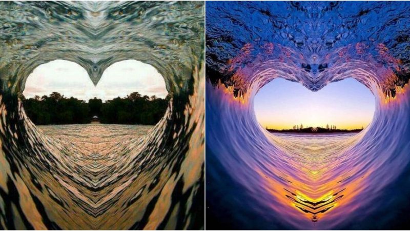 Unveiling the Symbolism and Splendor of Heart-Shaped Ripples