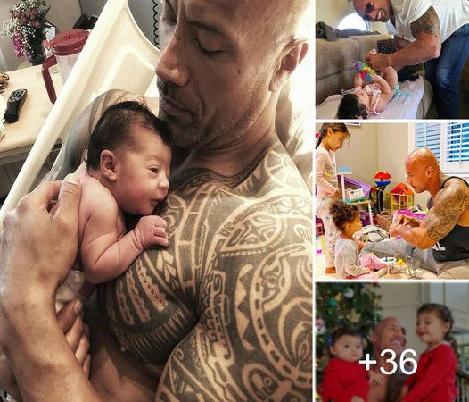 Dwayne Johnson: From Hollywood Superstar to Inspiring Doting Father