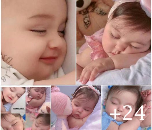 Innocent Beauty in Slumber: Captivating Moments of Angelic Sleep