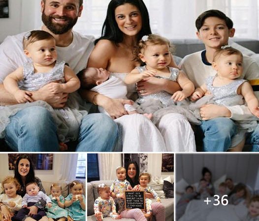 A Heartwarming Tale: Embracing Motherhood at 43 – Welcoming Four Children with Open Arms