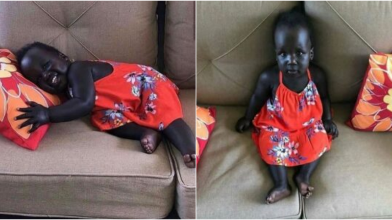 The Enchanting Tale of a Baby With a ‘Chocolate’ Skin Tone