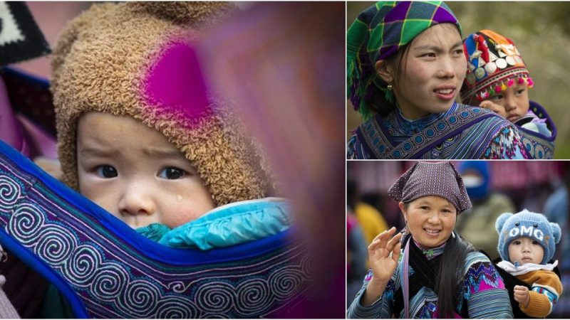 Enchanting Moments Unfold: Delightful Children of the Northwest Highlands Captivate Visitors at the Year-End Market.